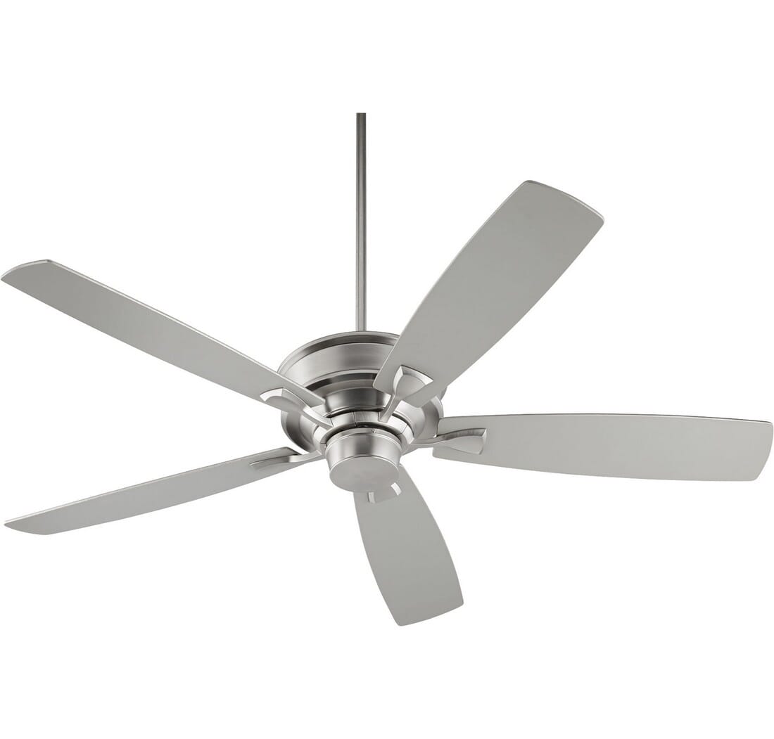 Quorum Alton 60" Indoor Ceiling Fan in Satin Nickel