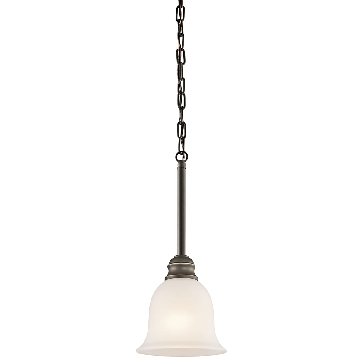 Kichler Tanglewood 1-Light 6.25" Mini Pendant in Olde Bronze