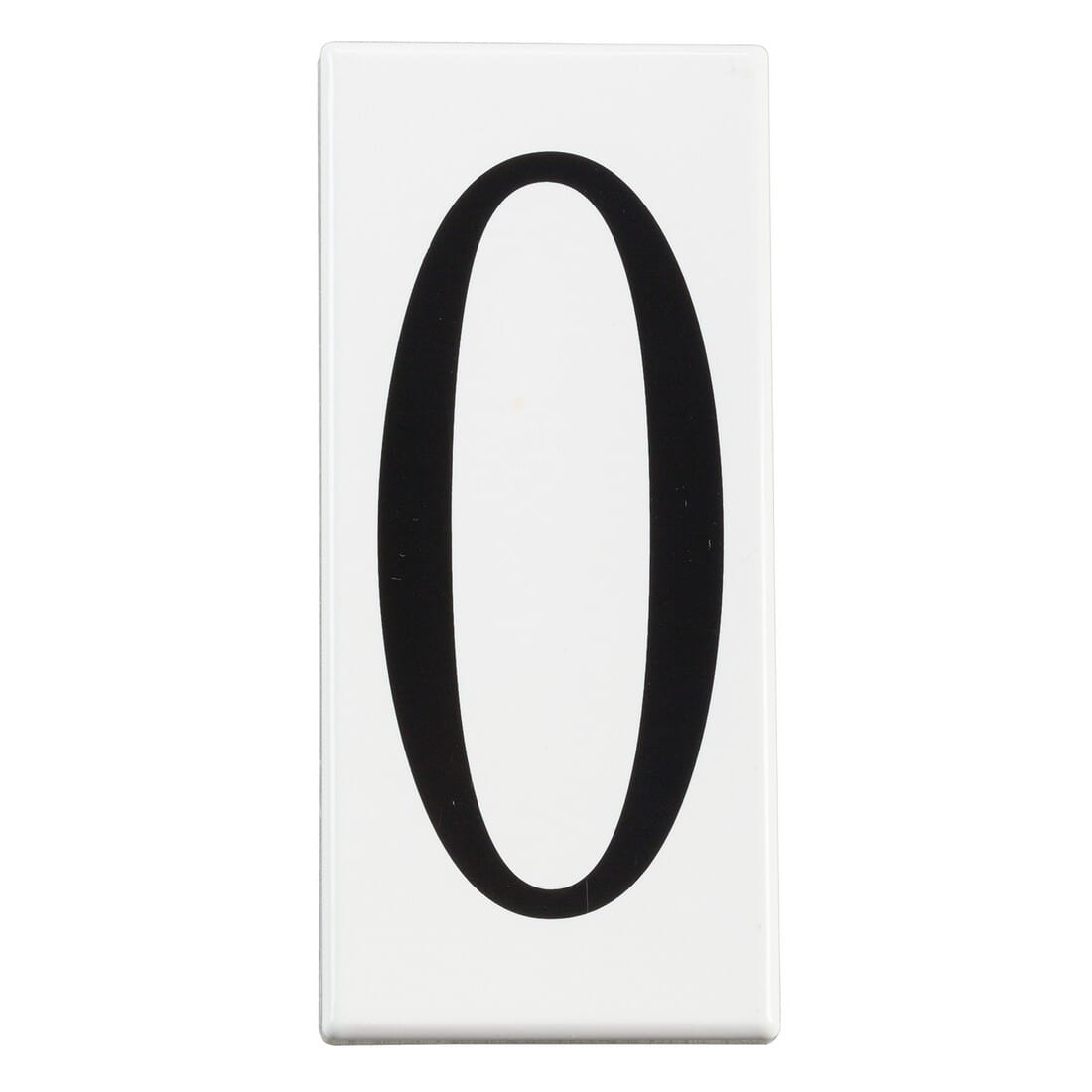 Kichler Address Light Number 0 Panel in White 10-Pack