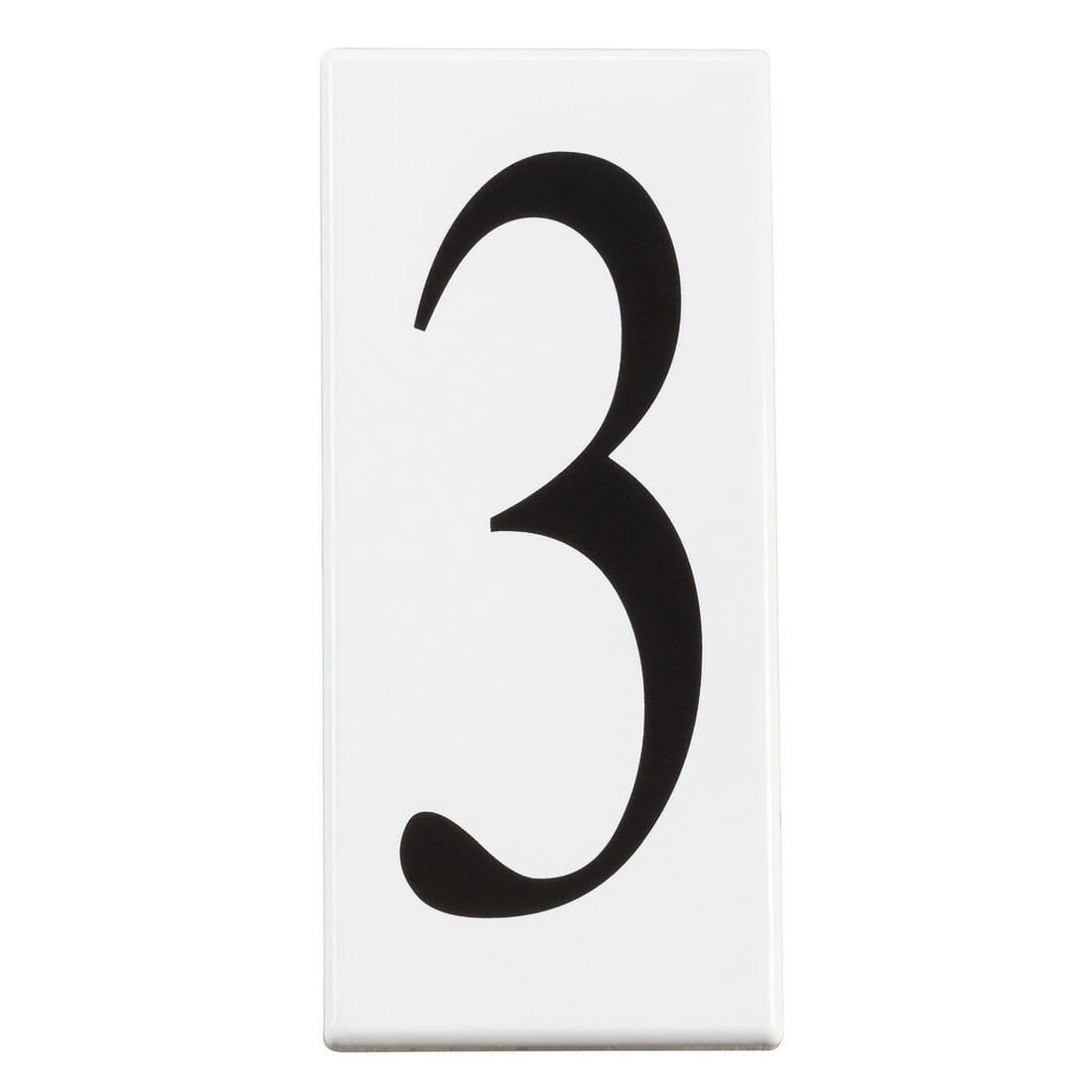 Kichler Address Light Number 3 Panel in White 10-Pack