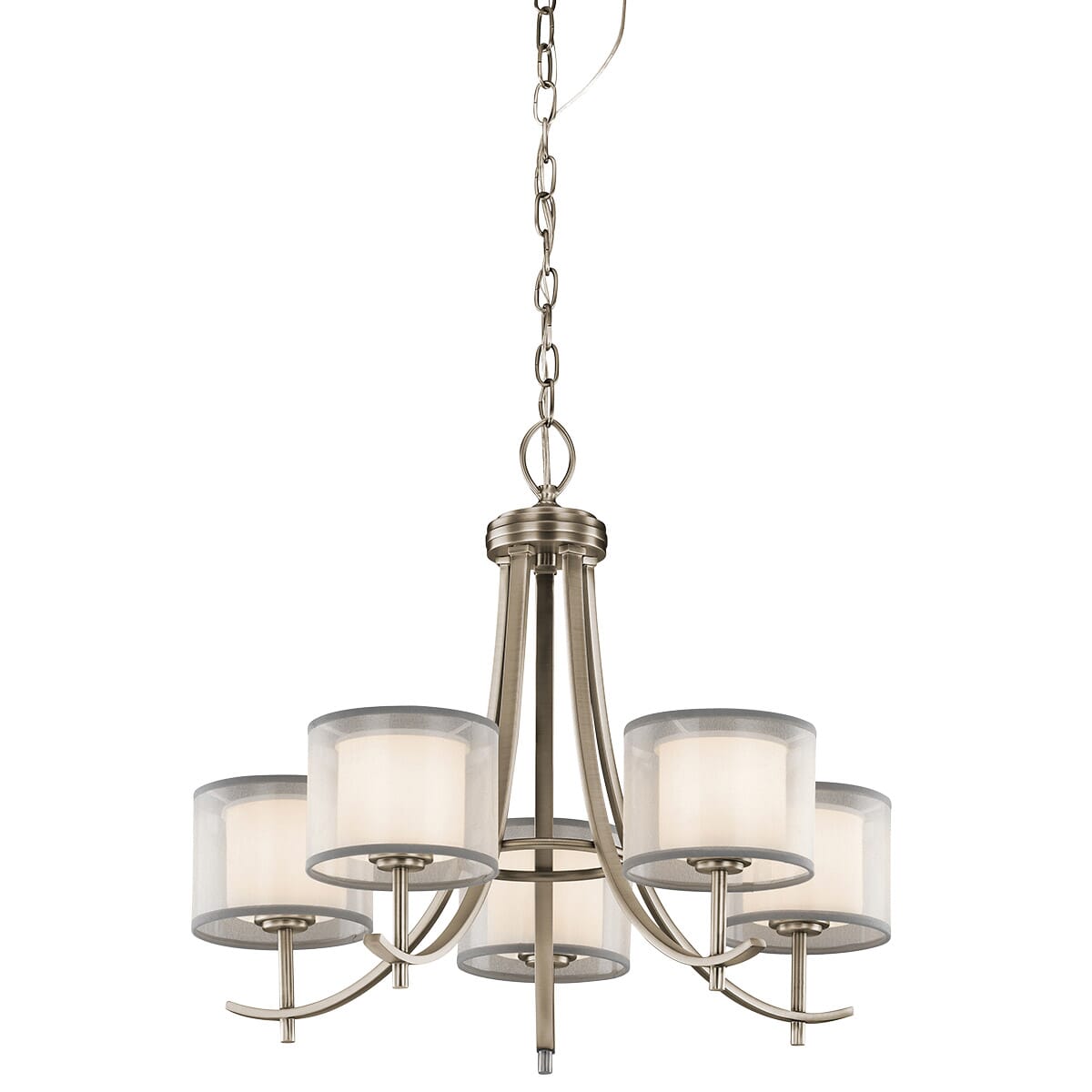 Kichler Tallie 5-Light Chandelier in Antique Pewter