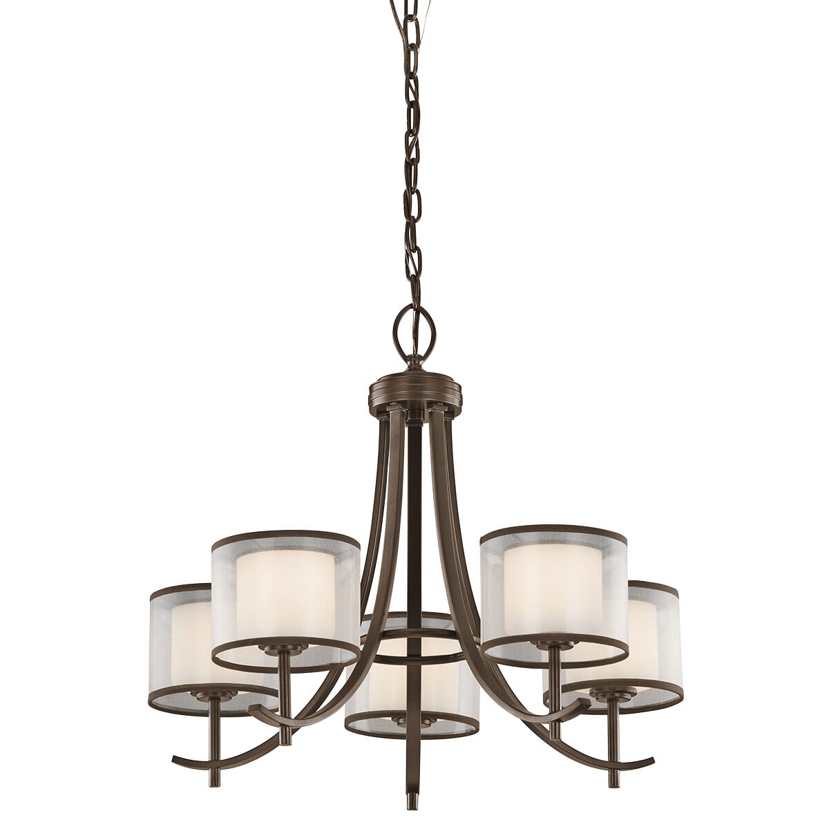 Kichler Tallie 5-Light Chandelier in Mission Bronze