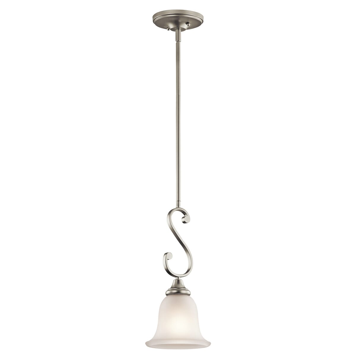 Kichler Monroe Mini Pendant in Brushed Nickel