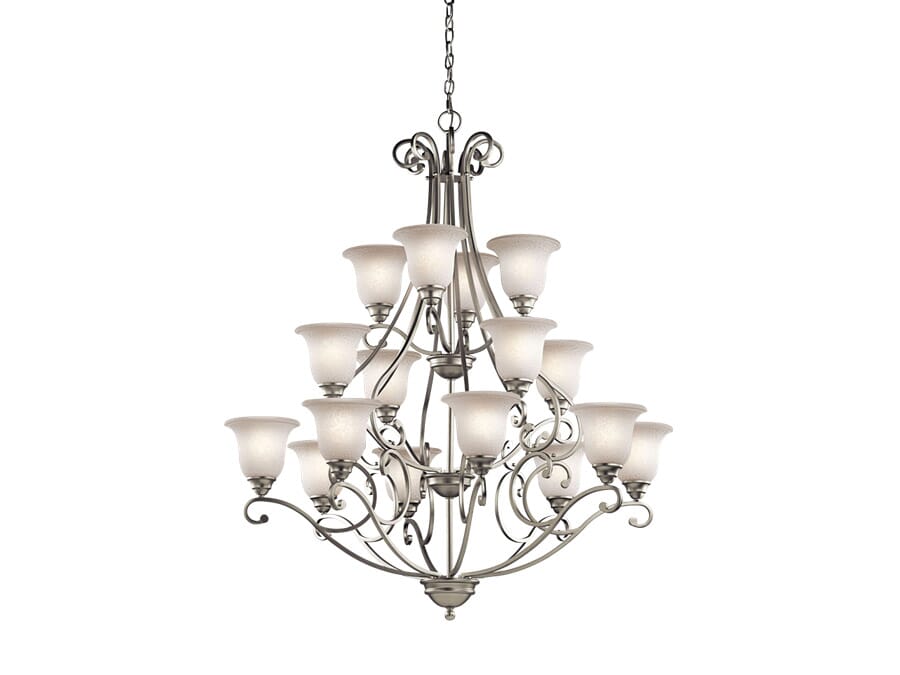 Kichler Camerena 16-Light Chandelier in Brushed Nickel