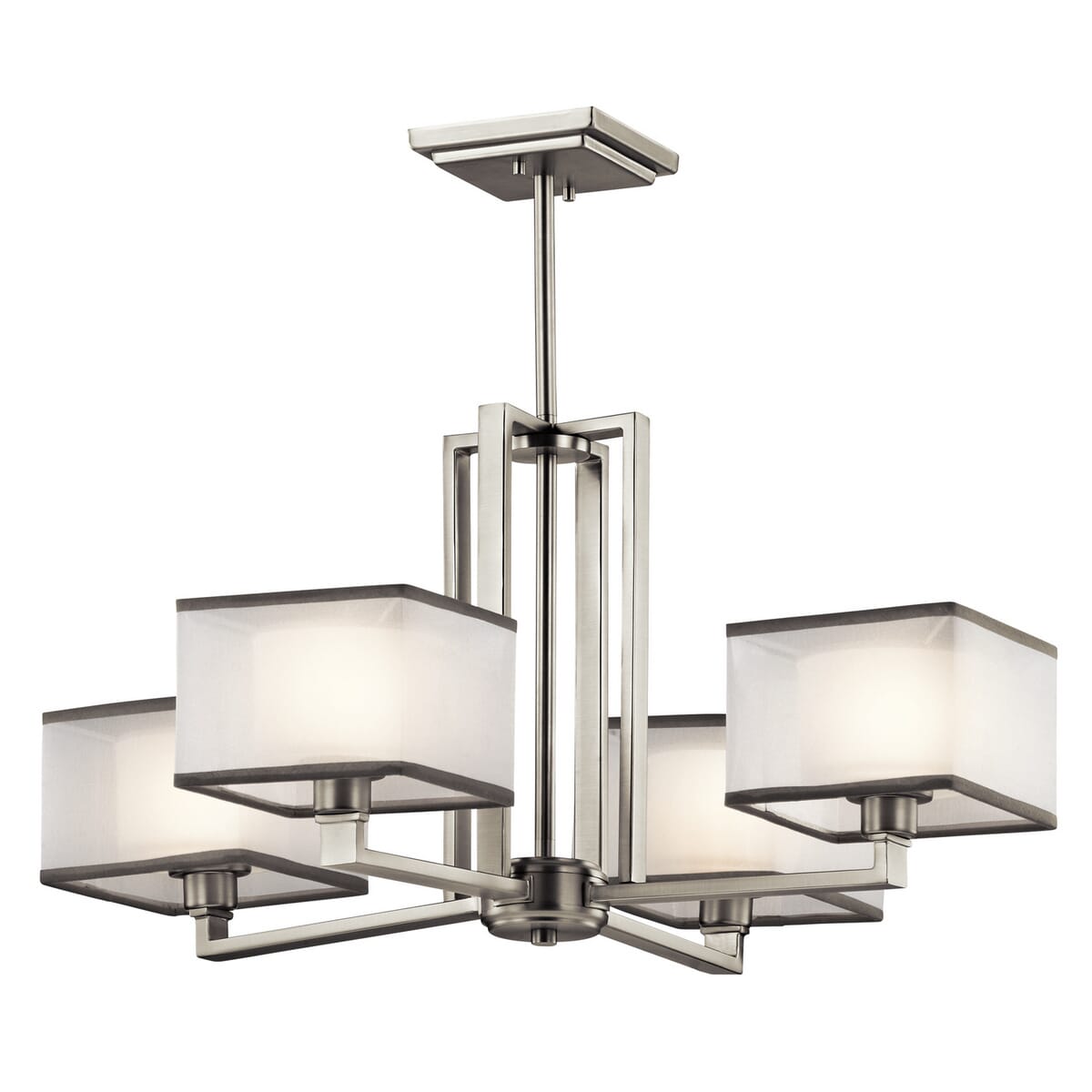 Kichler Kailey 4-Light Chandelier in Brushed Nickel