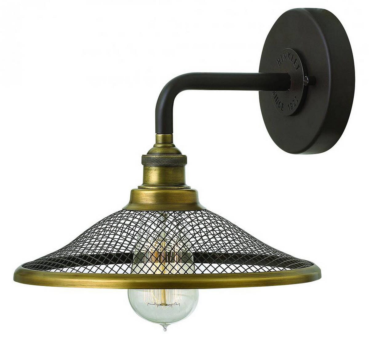 Hinkley Rigby 1-Light Wall Sconce in Buckeye Bronze