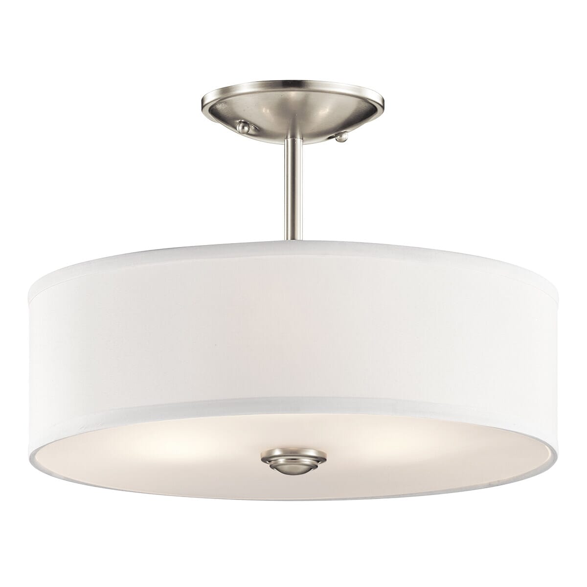 Kichler Shailene 3-Light Ceiling Light in Brushed Nickel