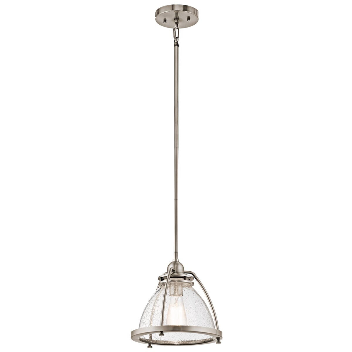 Kichler Silberne 10" Mini Pendant in Classic Pewter