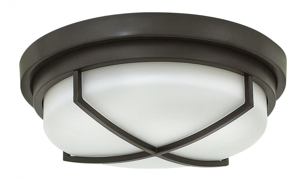 Hinkley Halsey 2-Light Ceiling Light in Buckeye Bronze