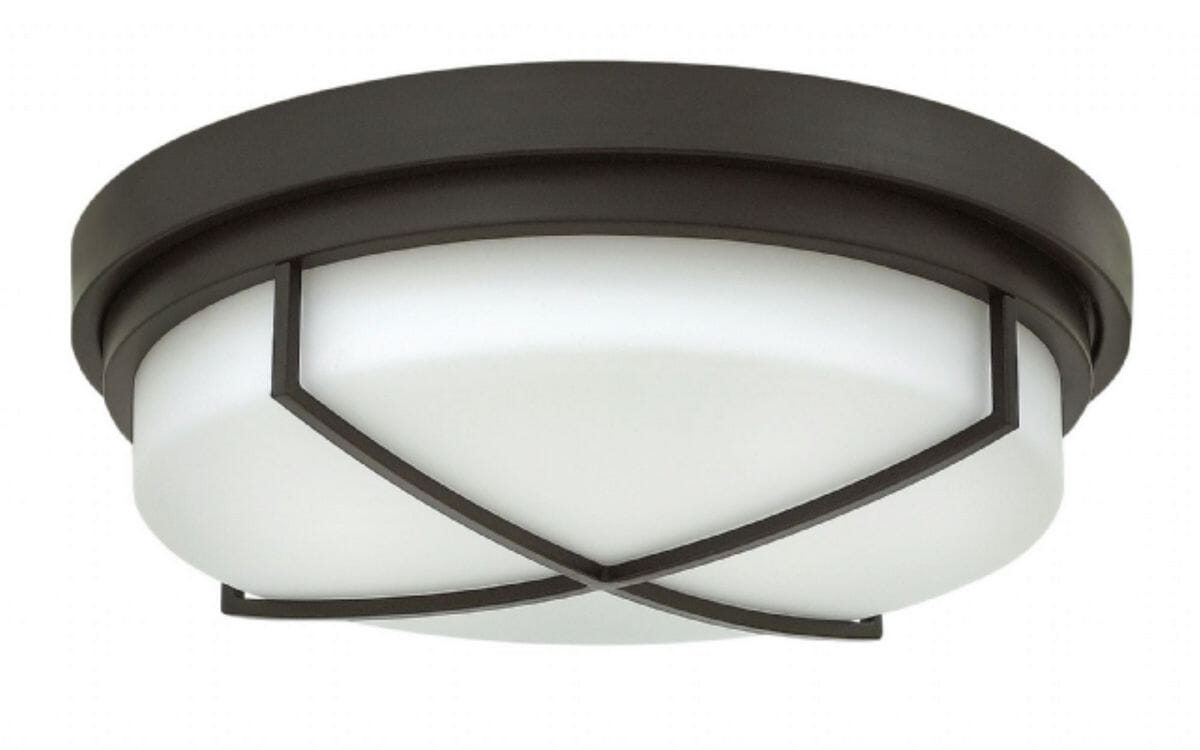 Hinkley Halsey 3-Light Ceiling Light in Buckeye Bronze