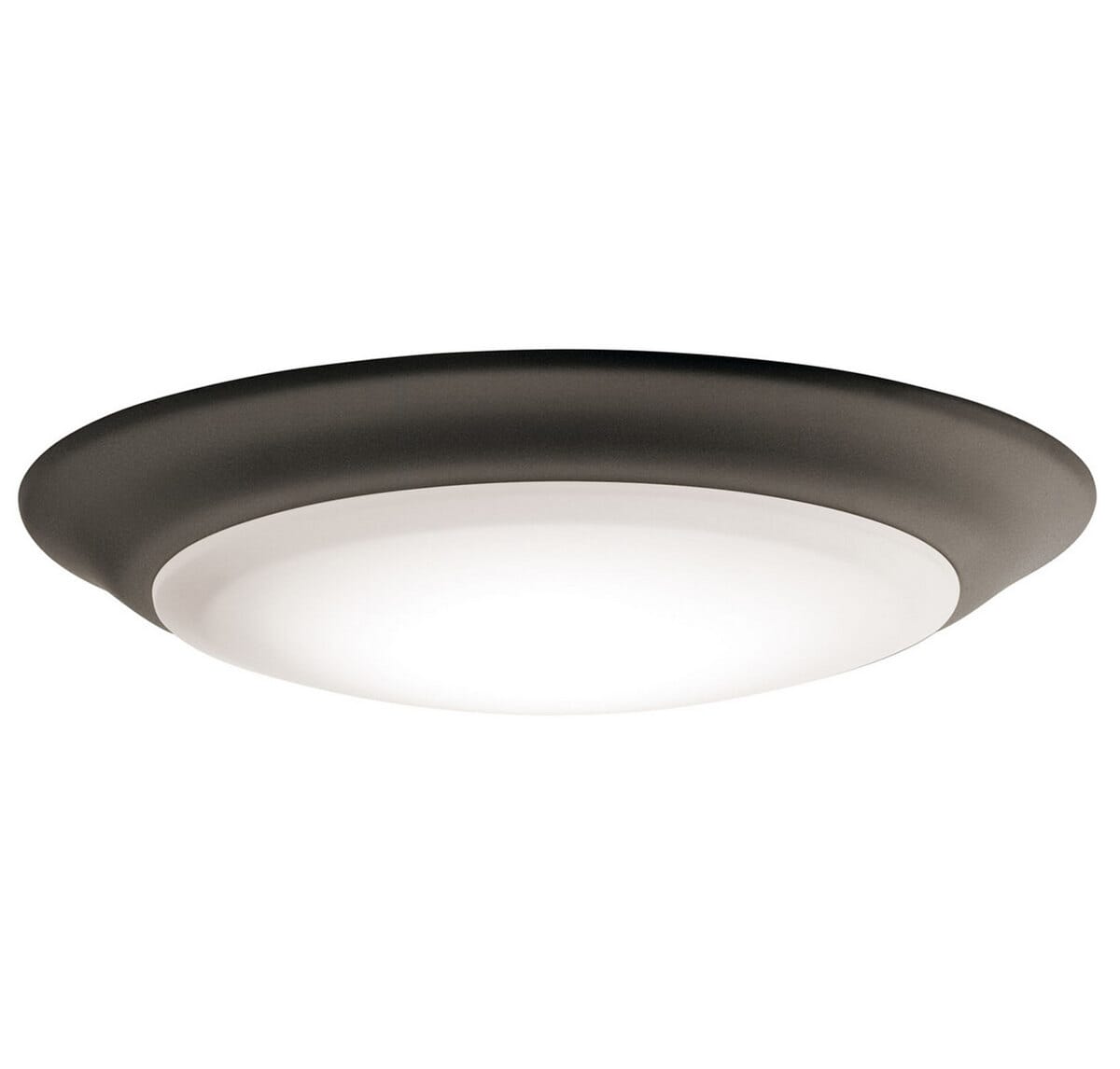 Kichler 7.5" Gen II 3000K T24 LED Flush Mount in Olde Bronze