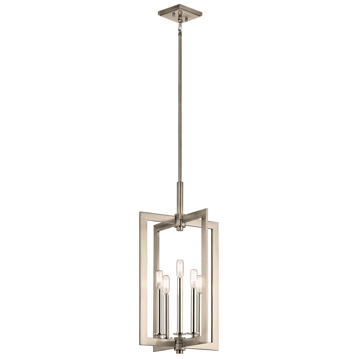 Kichler Cullen 5-Light Large Foyer Pendants in Classic Pewter