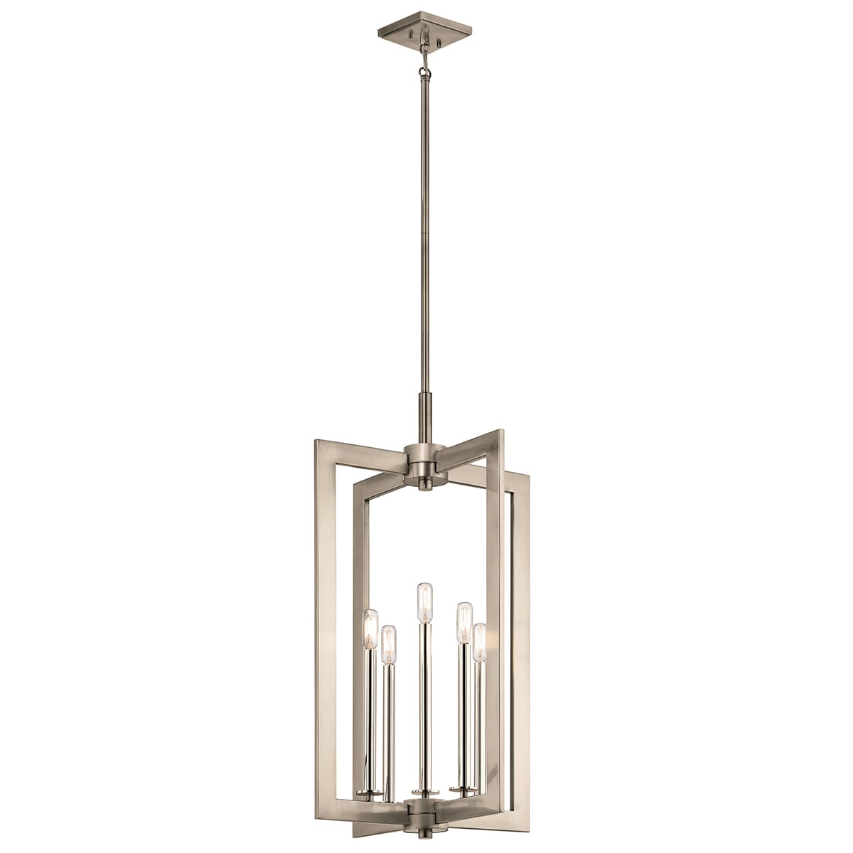 Kichler Cullen 5-Light Foyer Pendant in Classic Pewter