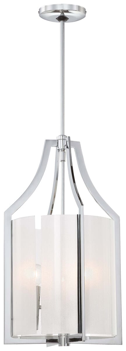 Minka Lavery Clarte 3-Light Pendant Light in Chrome