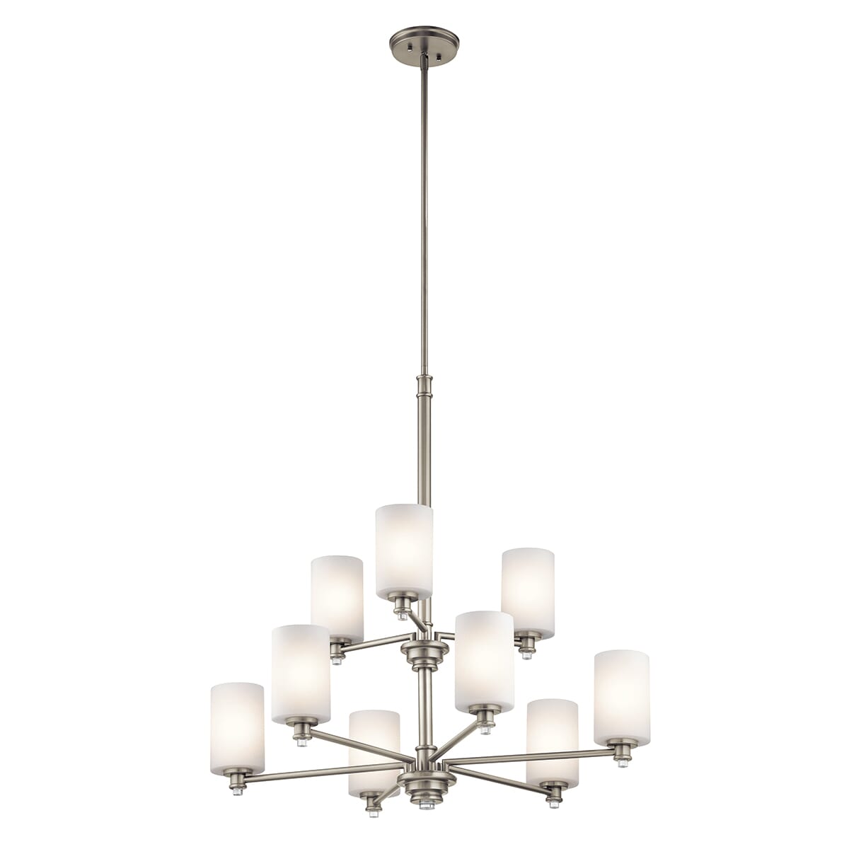 Kichler Joelson 9-Light Chandelier in Brushed Nickel