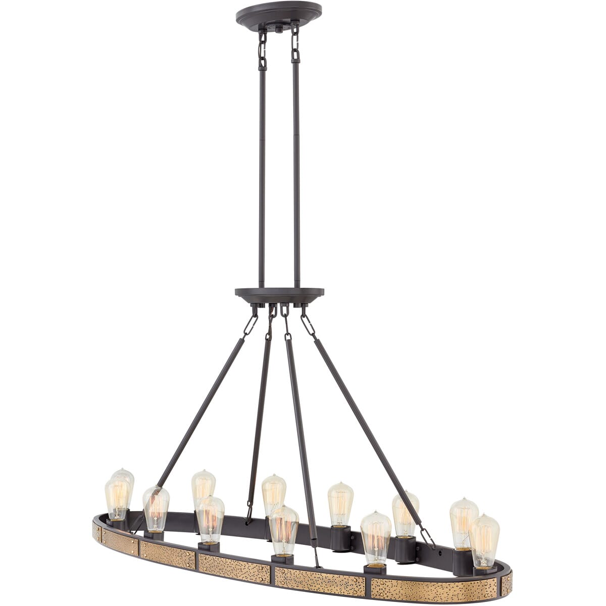 Hinkley Everett 12-Light Linear in Bronze