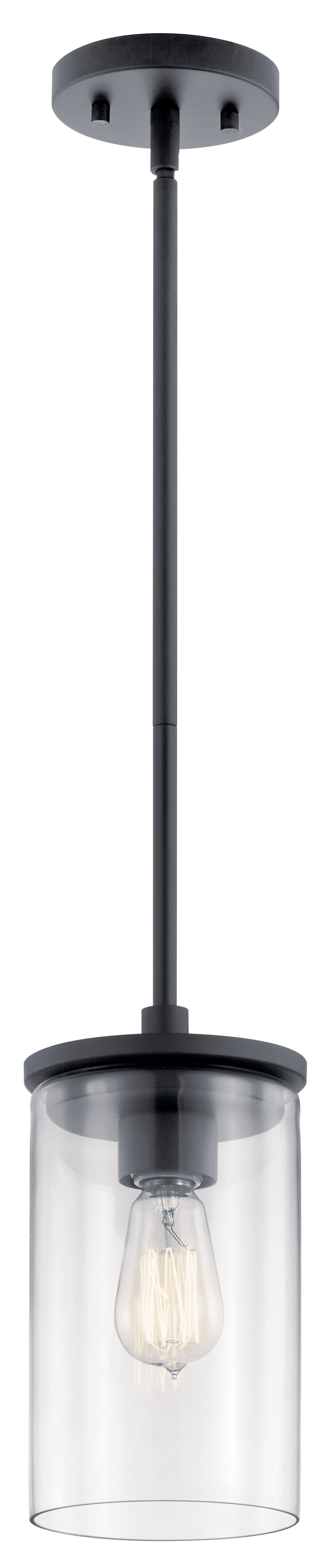 Kichler Crosby Pendant Light in Black