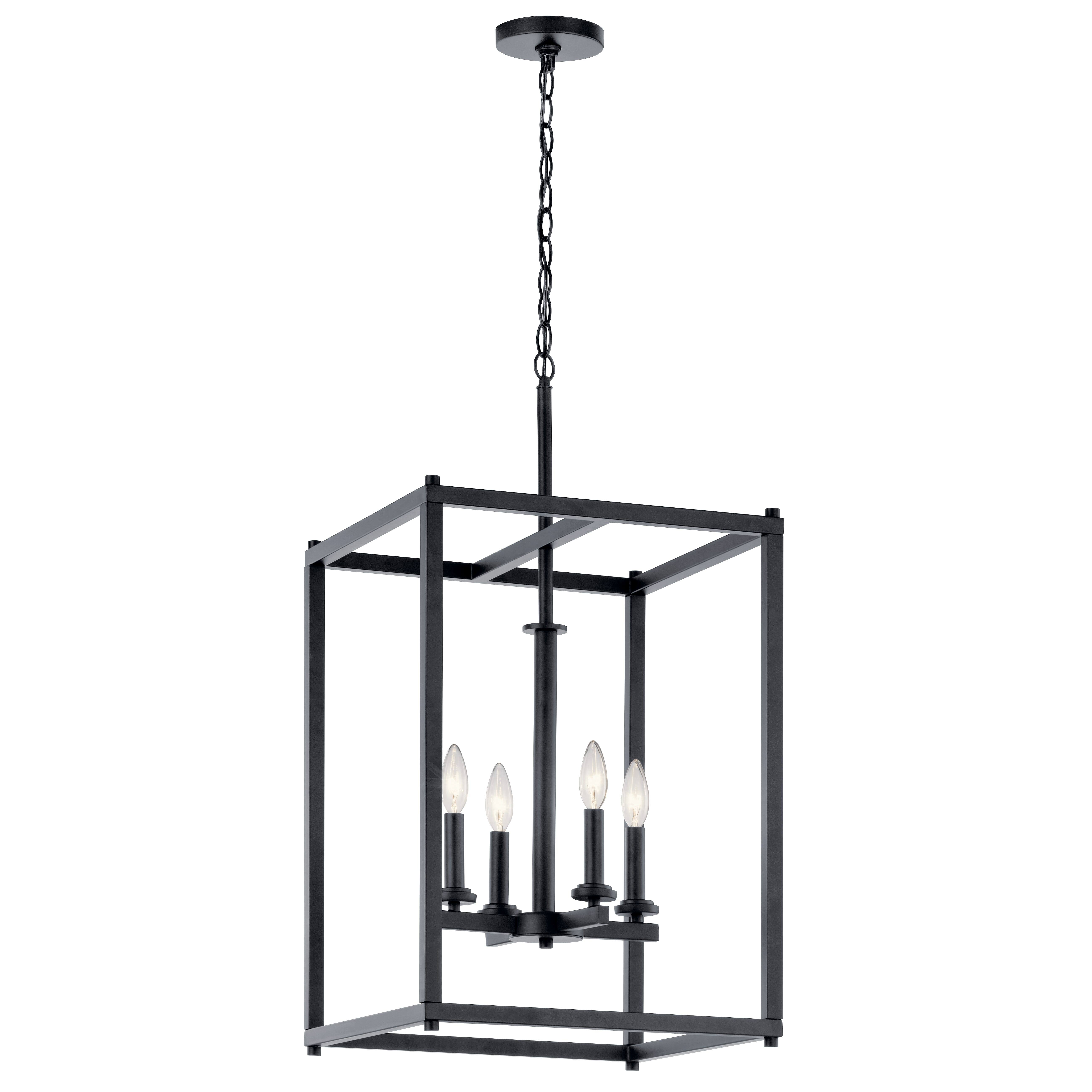 Kichler Crosby 4-Light Pendant Light in Black