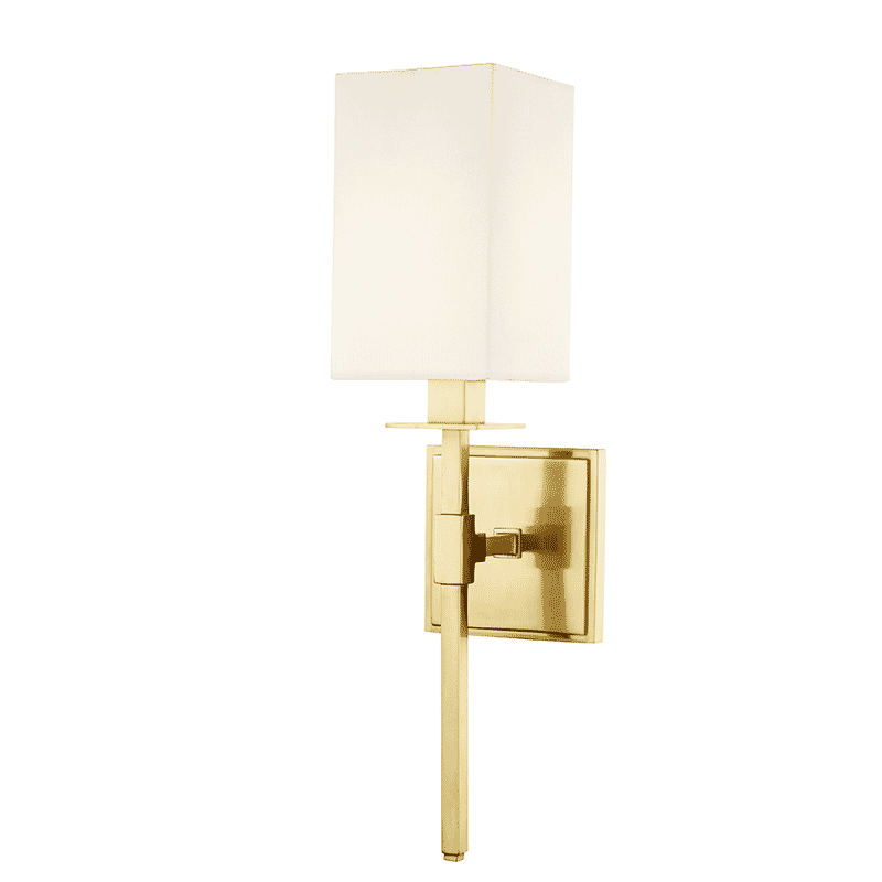 Hudson Valley Taunton 17" Wall Sconce in Aged Brass