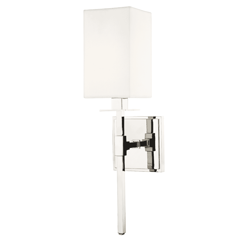 Hudson Valley Taunton 17" Wall Sconce in Polished Nickel