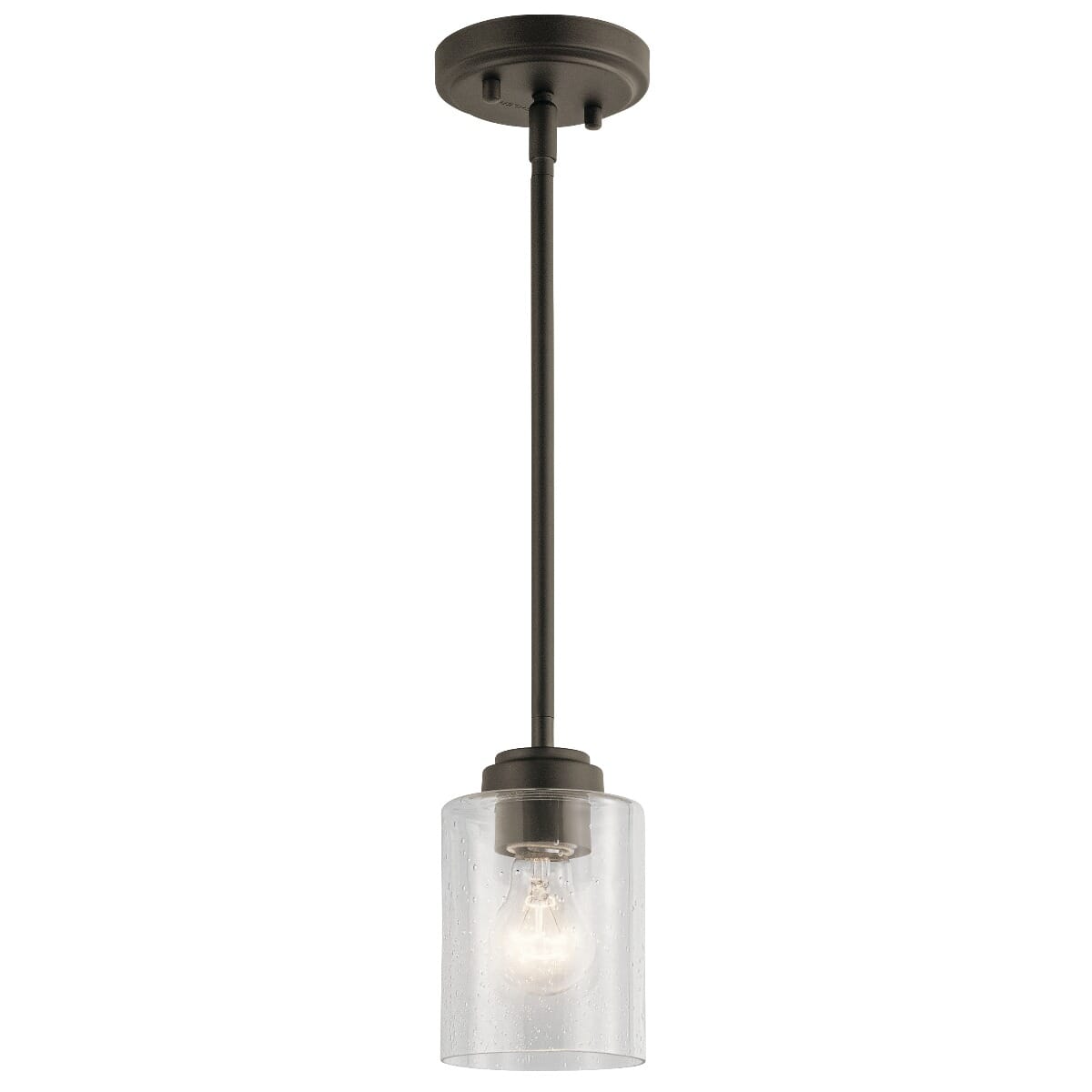 Kichler Winslow Mini Pendant 1-Light in Olde Bronze