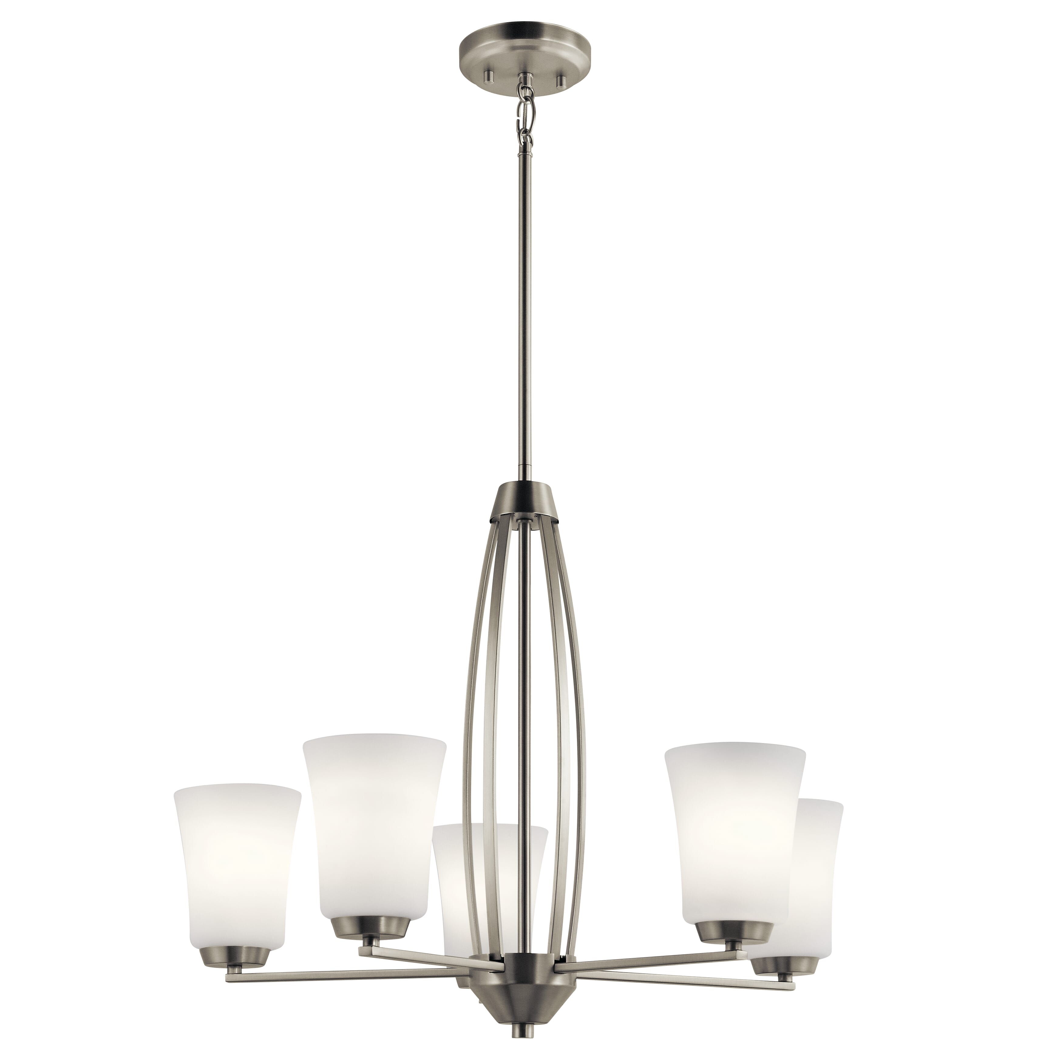 Kichler Tao Chandelier 5-Light in Brushed Nickel