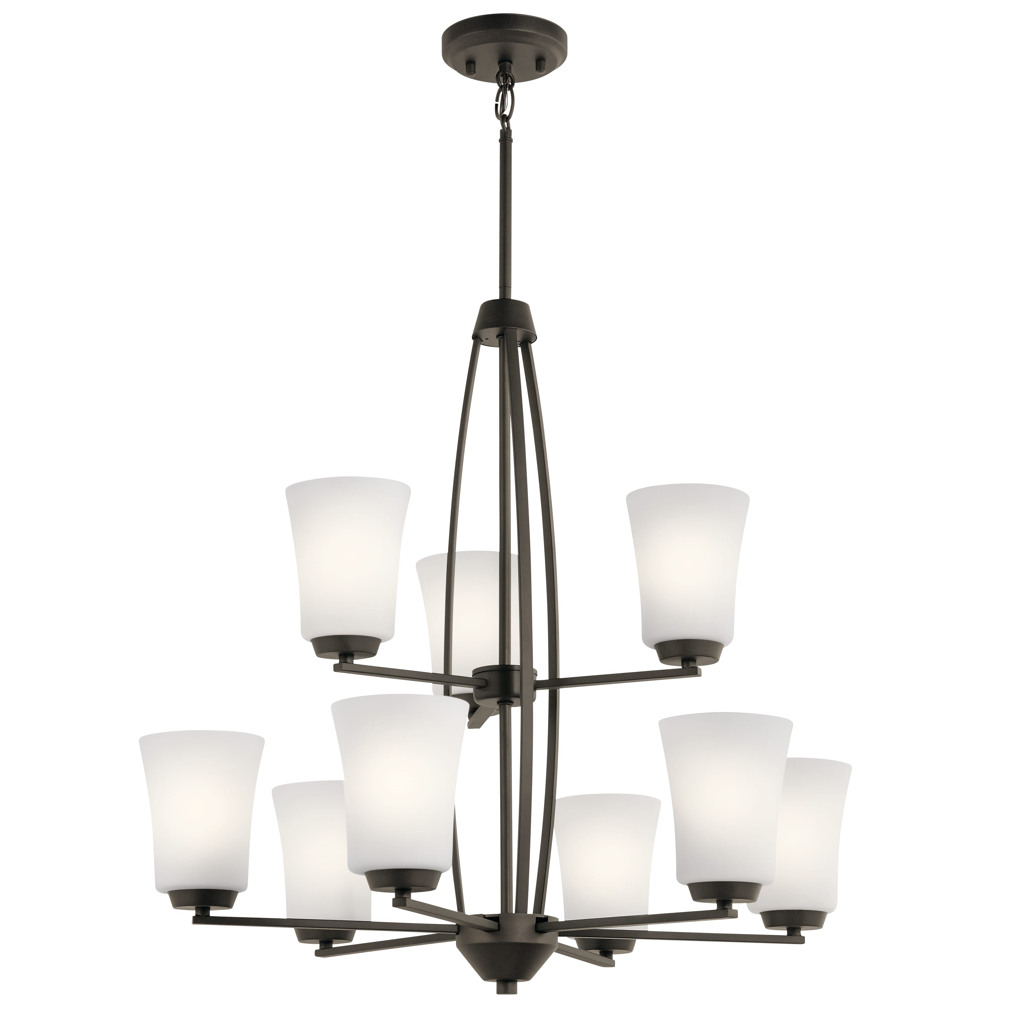 Kichler Tao Chandelier 9-Light in Olde Bronze