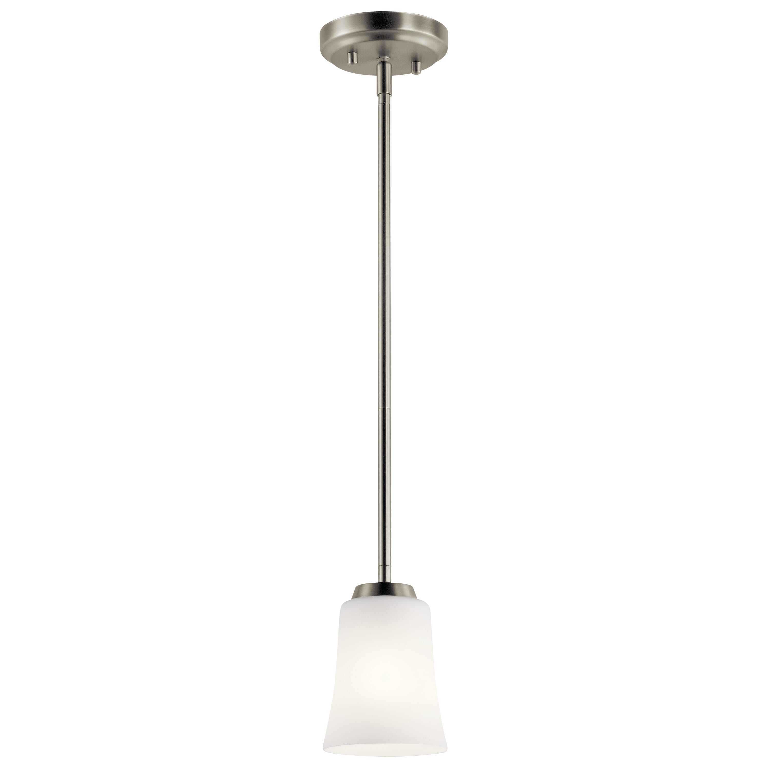 Kichler Tao Mini Pendant 1-Light in Brushed Nickel