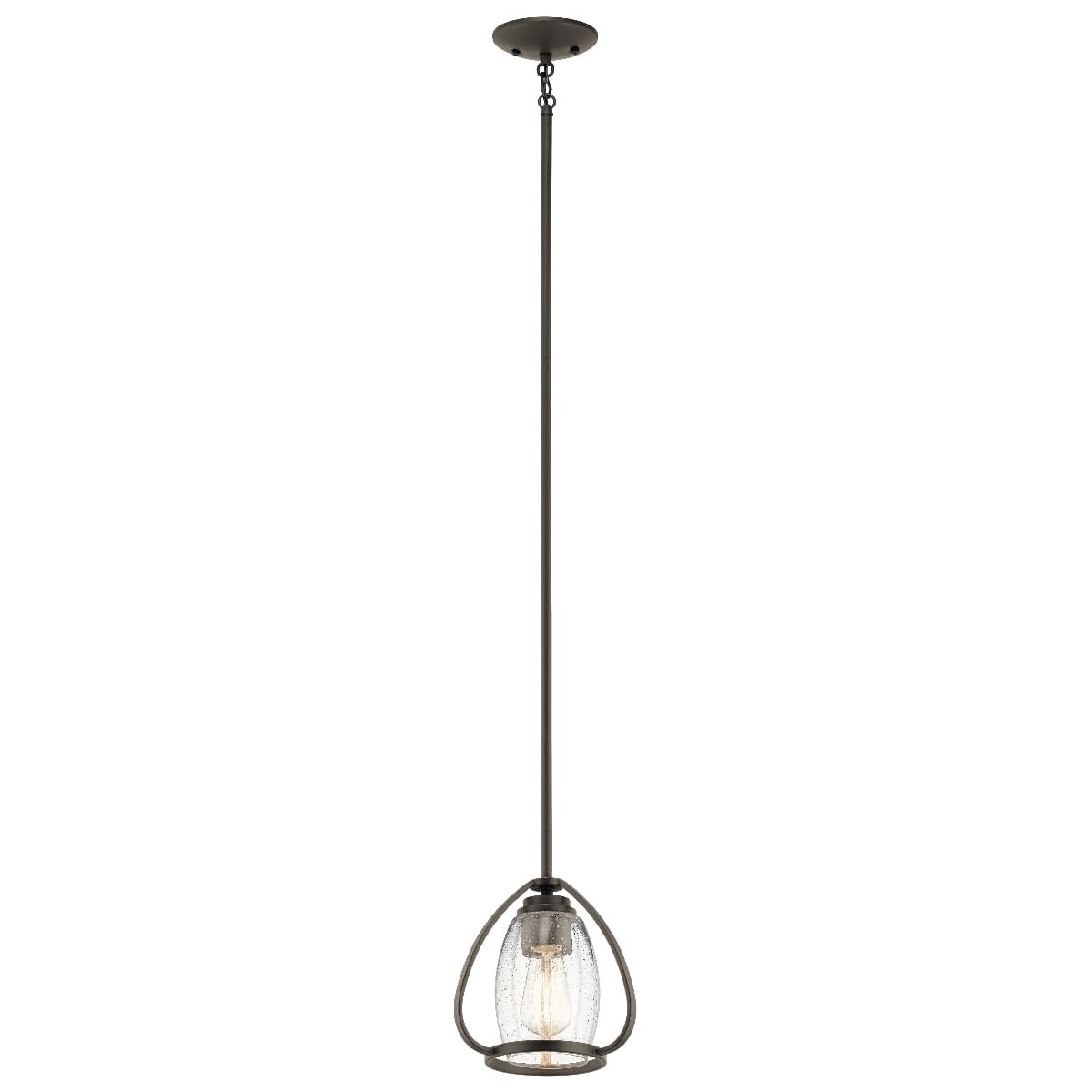 Kichler Tuscany Mini Pendant 1-Light in Olde Bronze