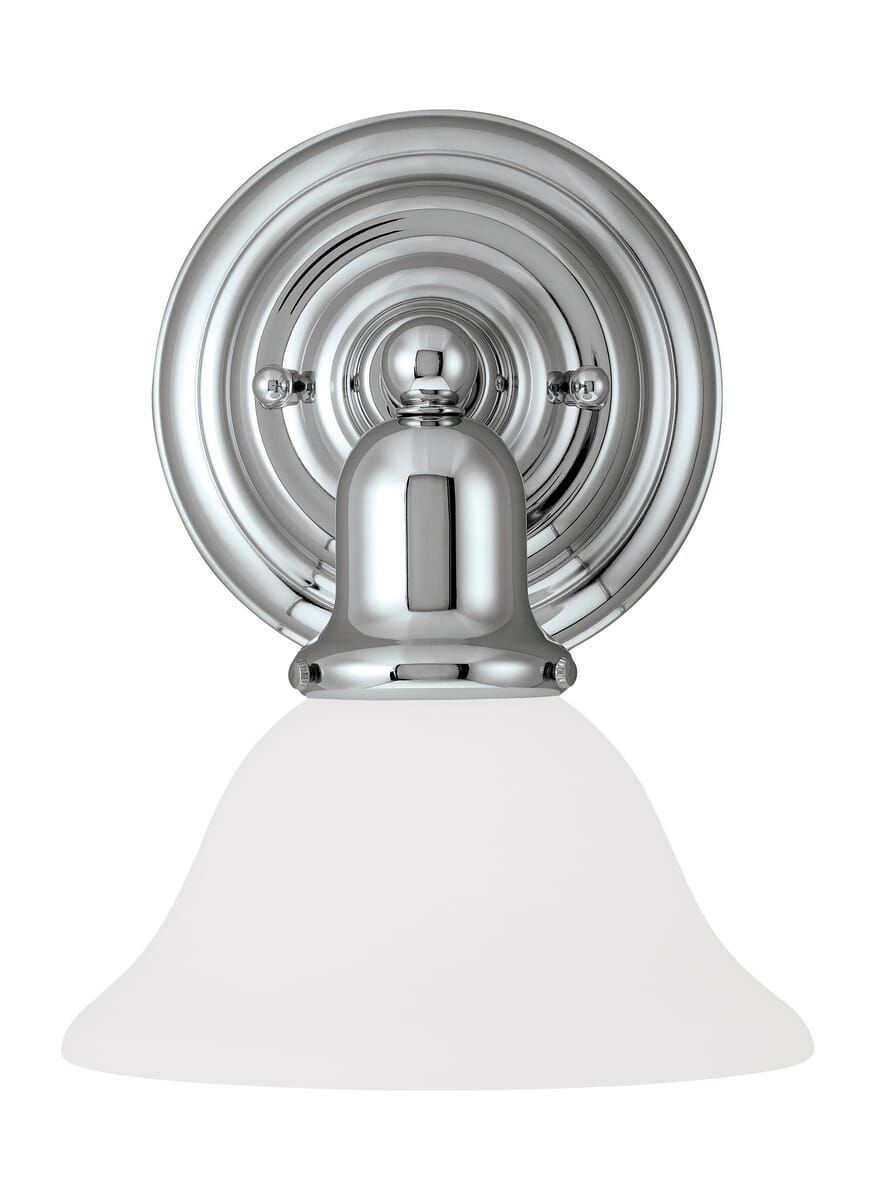 Sea Gull Sussex 10" Wall Sconce in Chrome