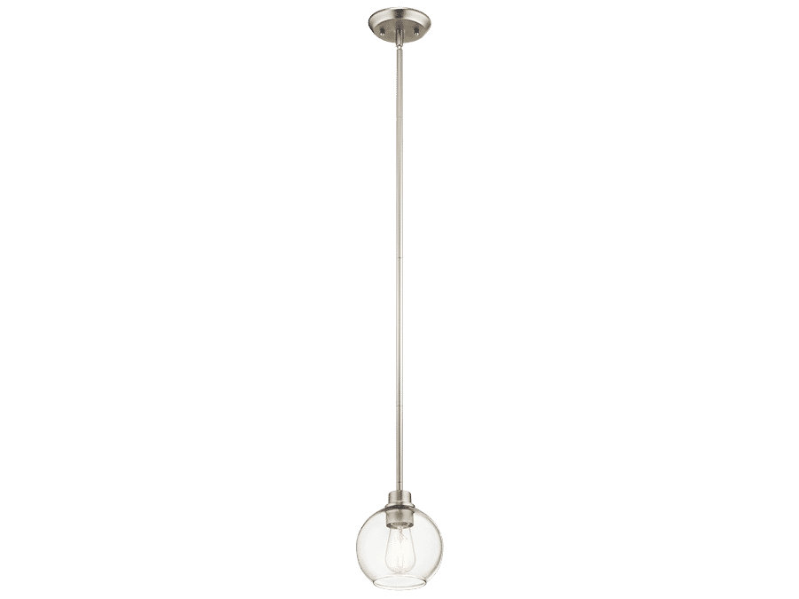 Kichler Harmony Mini Pendant 1-Light in Brushed Nickel