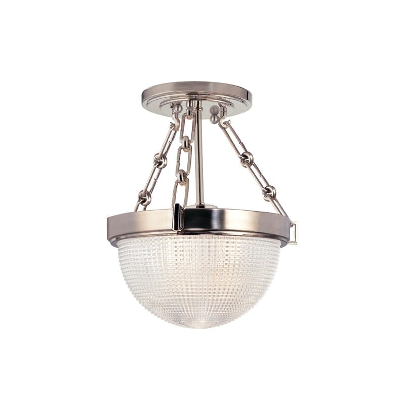 Hudson Valley Winfield Ceiling Light in Satin Nickel