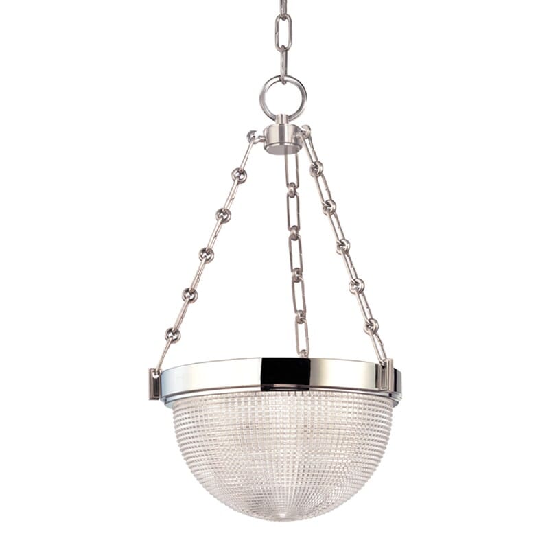 Hudson Valley Winfield 2-Light 22" Pendant Light in Polished Nickel