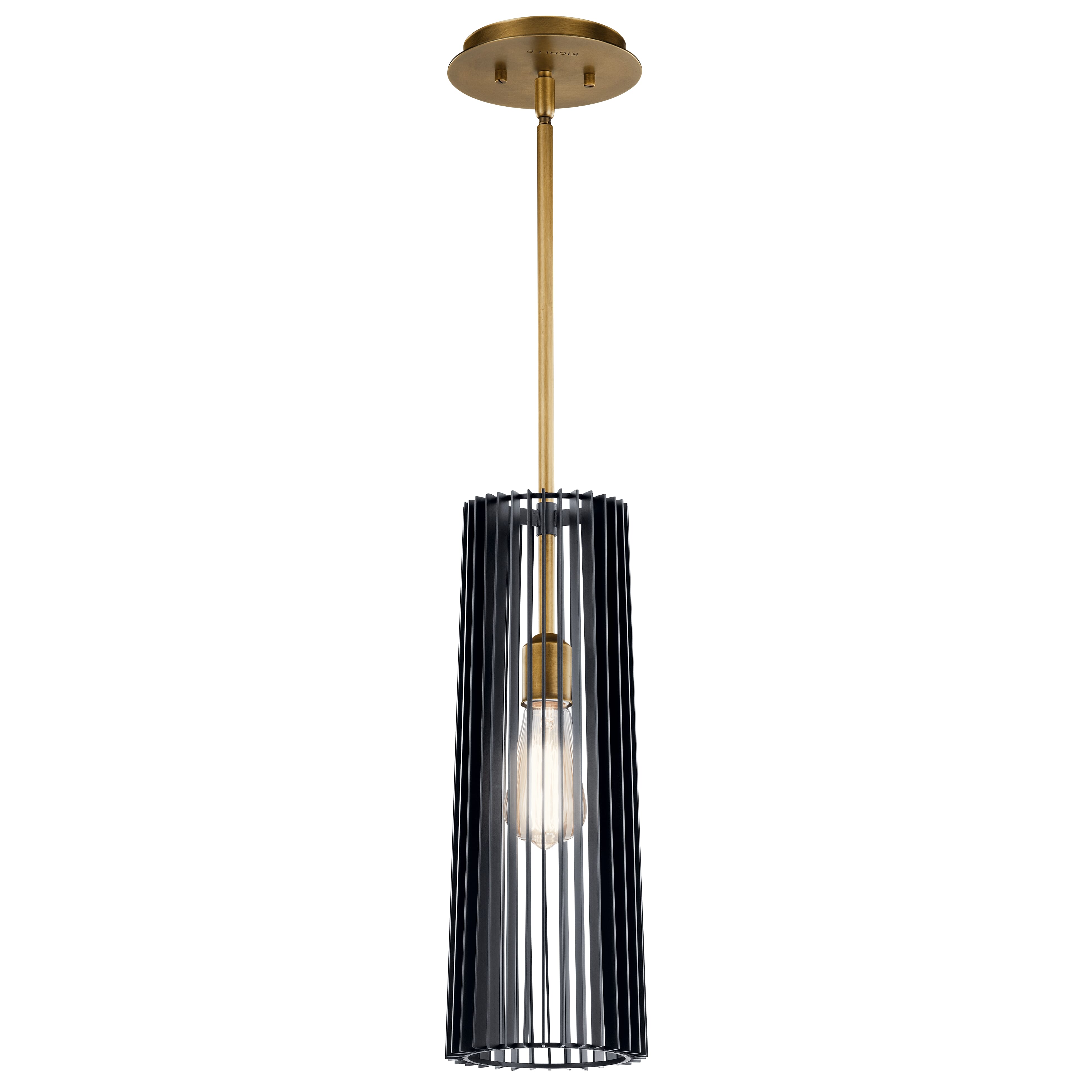 Kichler Linara 1-Light Pendant in Black