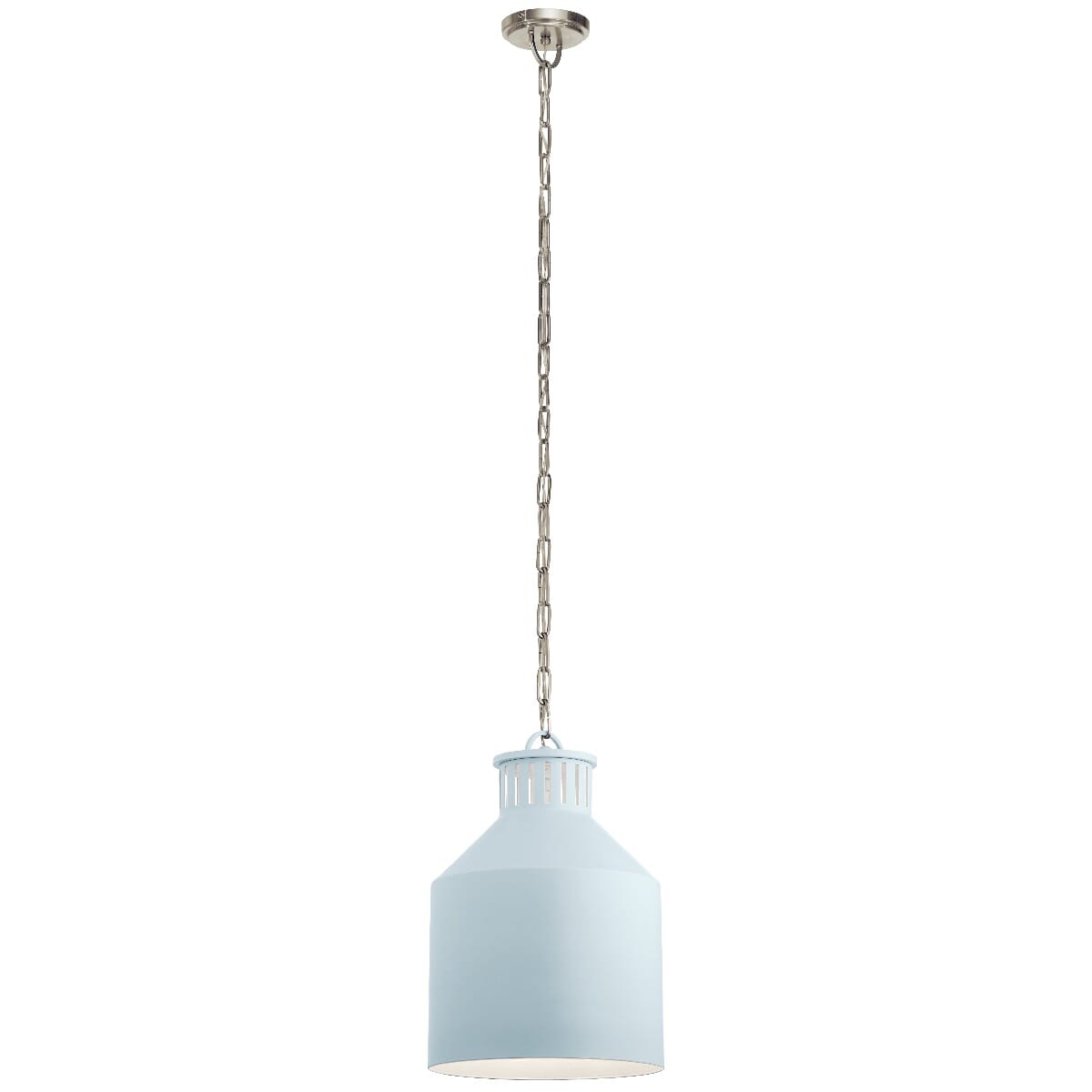 Kichler Montauk 3-Light 12" Pendant Light in Light Blue