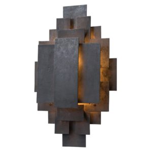 Arteriors Trinidad 22" 2-Light Sconce in Blackened Iron