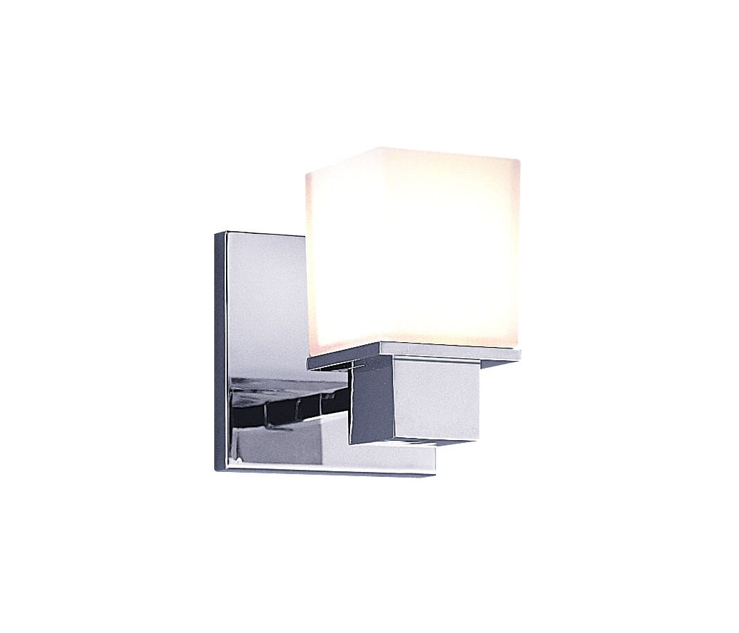 Hudson Valley Milford 5" Bathroom Vanity Light in Polished Chrome