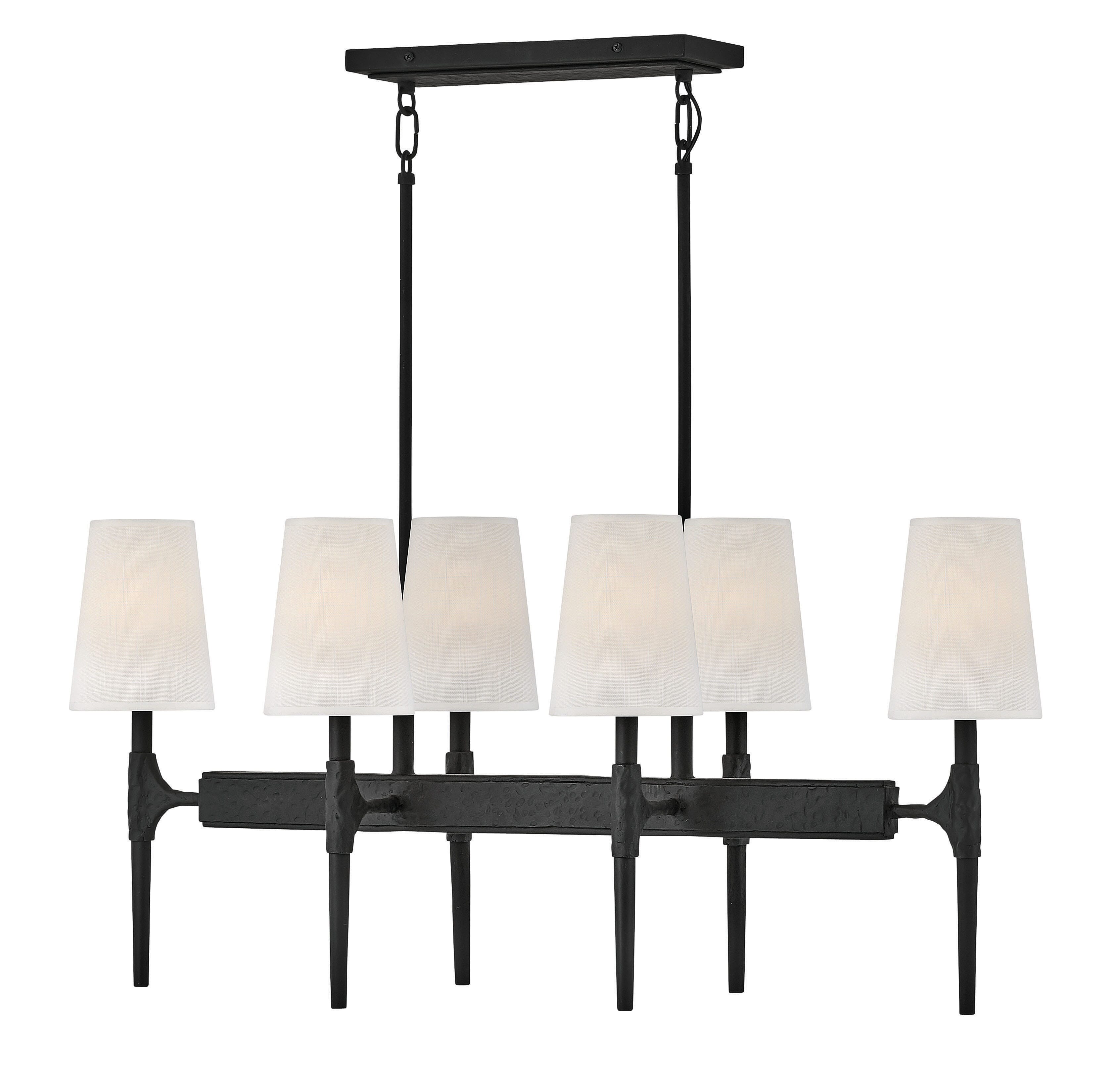 Hinkley Beaumont 6-Light Chandelier in Black