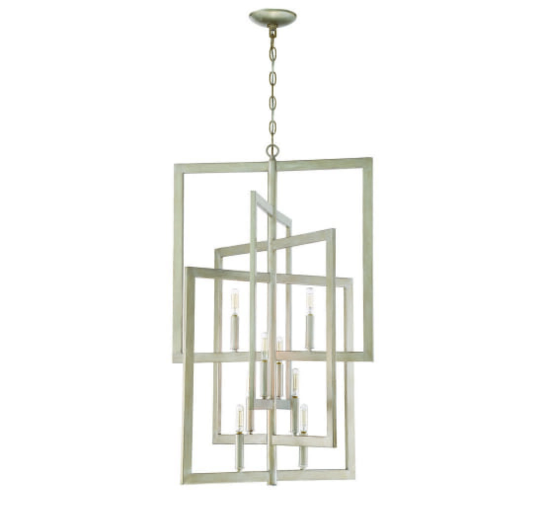 Craftmade Portrait 8-Light 21" Foyer Light in Gold Twilight