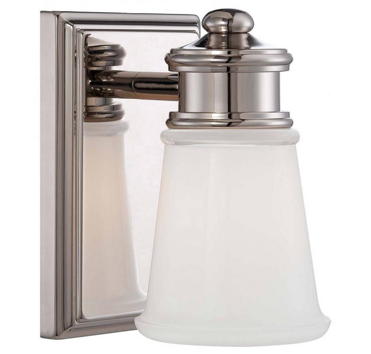 Minka Lavery 5" Bathroom Vanity Light in Polished Nickel