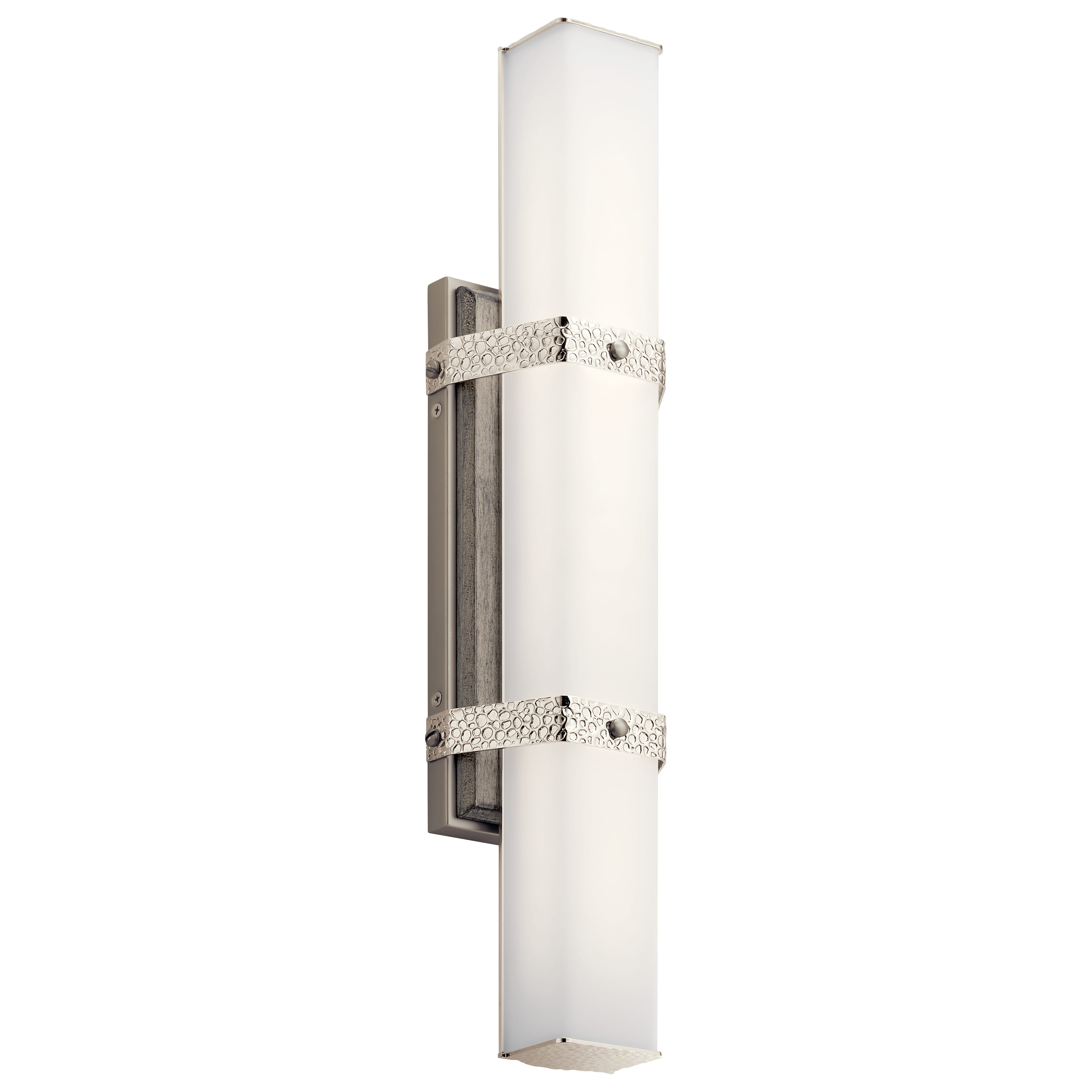 Kichler Bisou LED 22" Bathroom Vanity Light in Polished Nickel