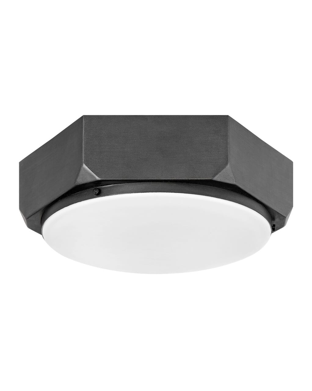 Hinkley Hex 3-Light Ceiling Light in Brushed Graphite