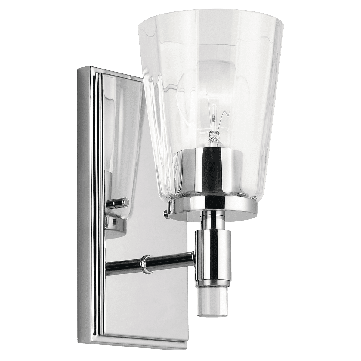 Kichler Audrea Wall Sconce 1-Light in Chrome