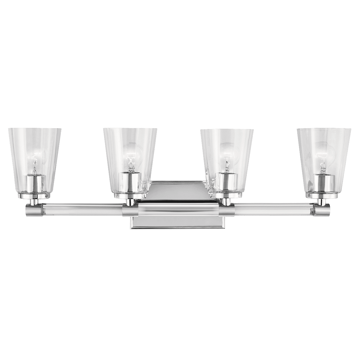 Kichler Audrea Bathroom Vanity Light 4-Light in Chrome