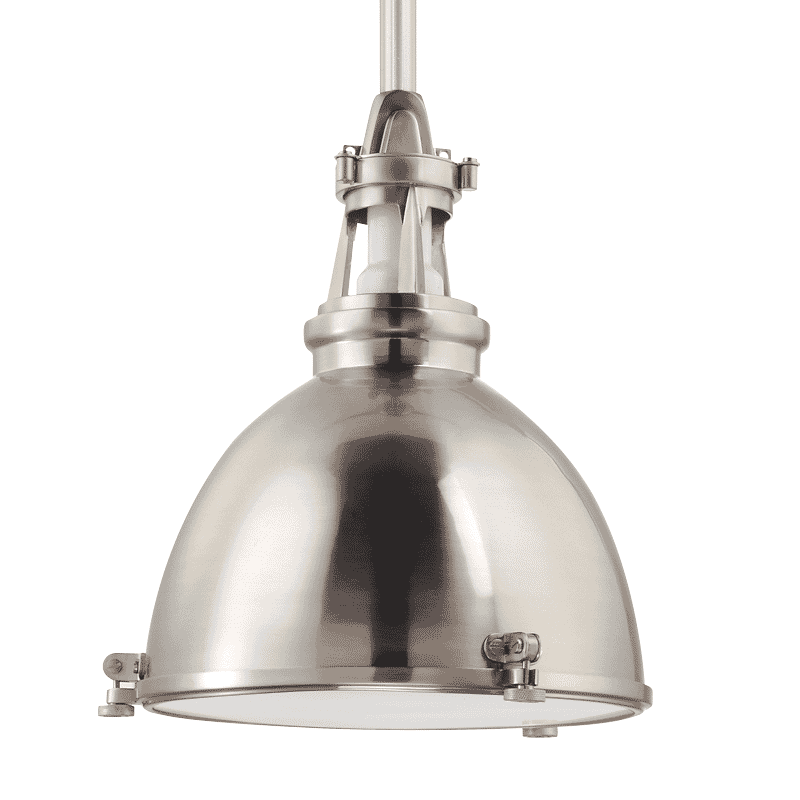 Hudson Valley Massena 21" Pendant Light in Satin Nickel