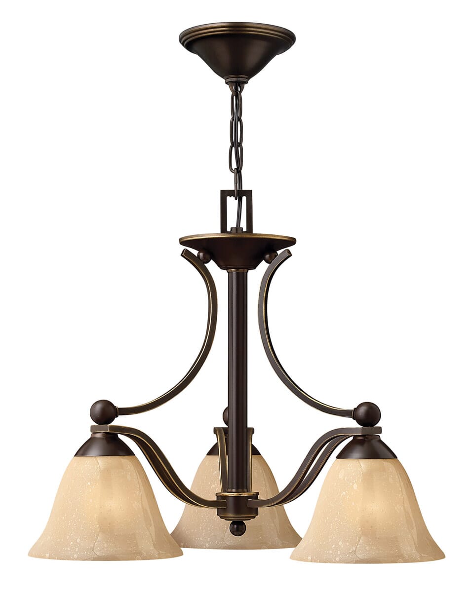 Hinkley Bolla 3-Light Downlight in Olde Bronze