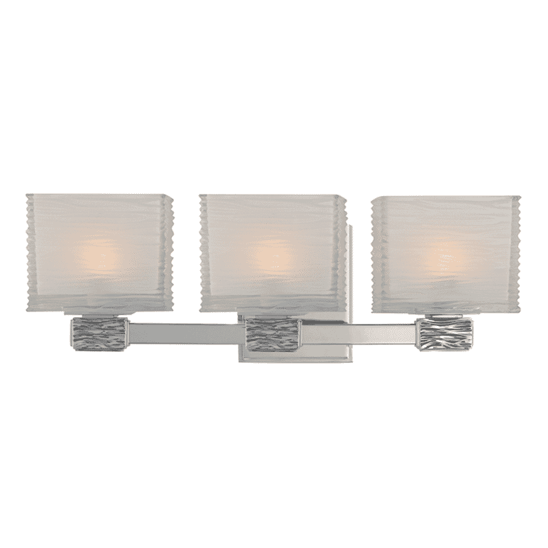 Hudson Valley Hartsdale 3-Light 19" Bathroom Vanity Light in Polished Nickel