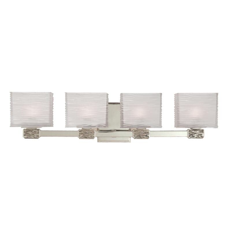 Hudson Valley Hartsdale 4-Light 26" Bathroom Vanity Light in Satin Nickel