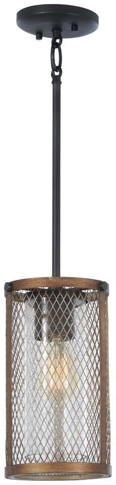 Minka Lavery Marsden Commons Pendant Light in Smoked Iron