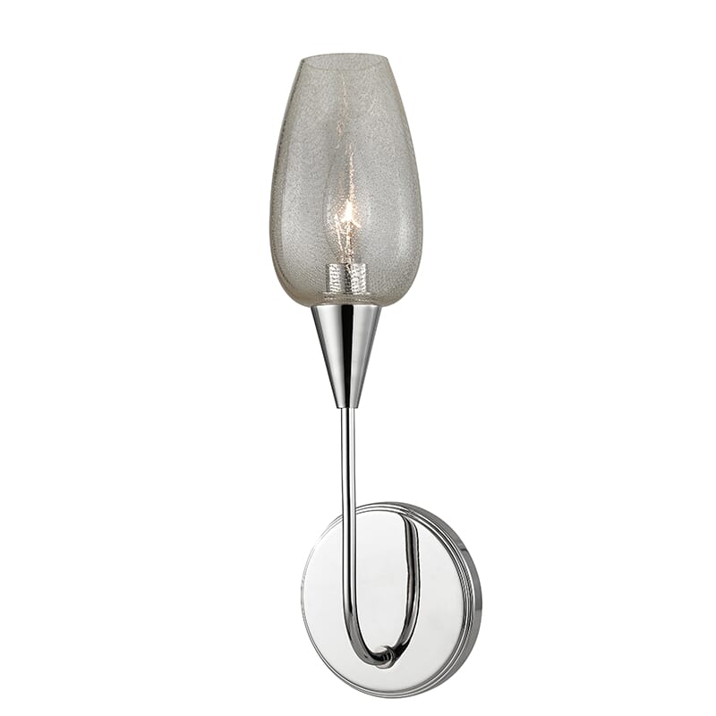 Hudson Valley Longmont 15" Wall Sconce in Polished Nickel